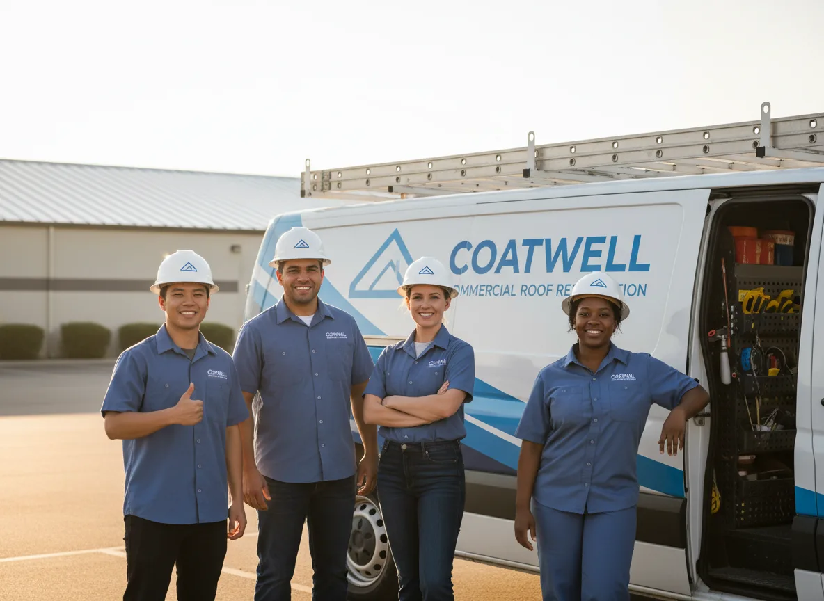Commercial roof coating company in Albany, OK
